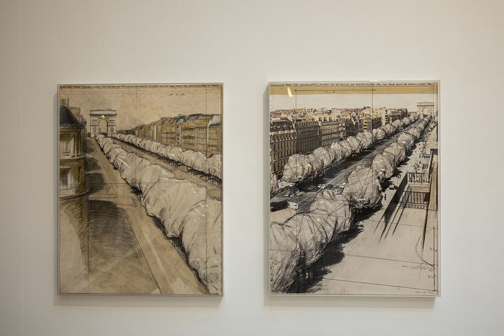 Изложбата Кристо: Ранни творби и нереализирани проекти