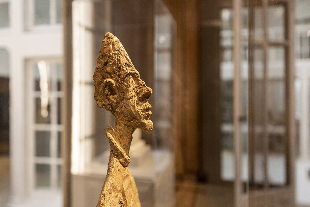 Изложбата Джакомети и Древен Египет в Институт Джакомети, Париж