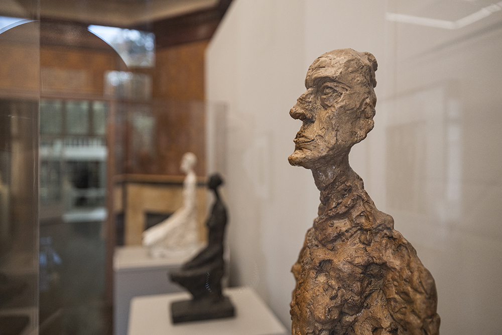 Изложбата Джакомети и Древен Египет в Институт Джакомети, Париж