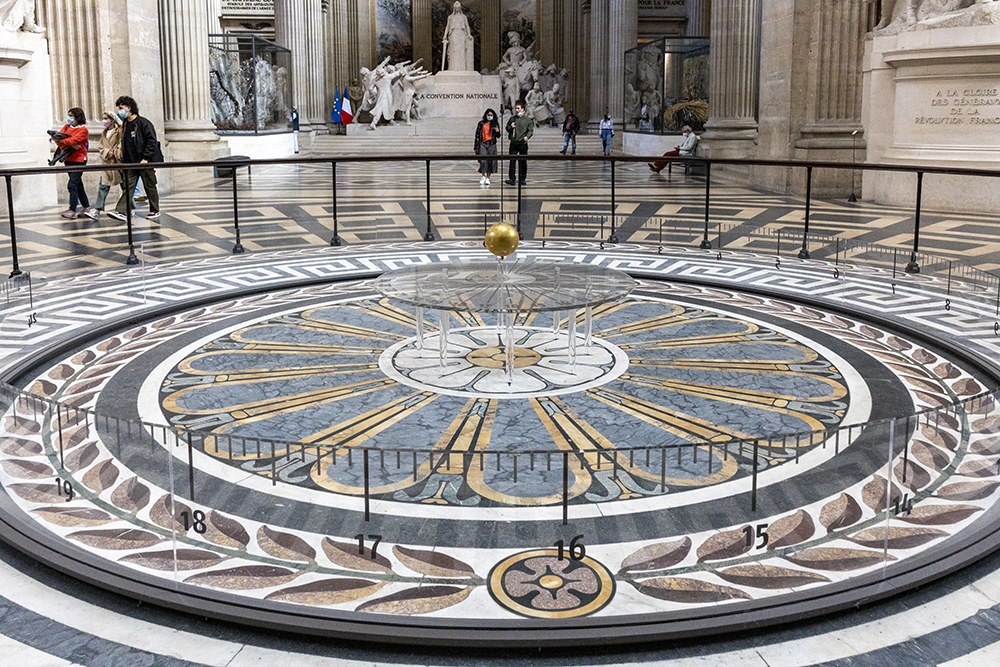 Махалото на Фуко в Пантеона, Париж